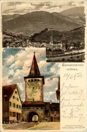 Gengenbach a d Kinzig - Litho -286280