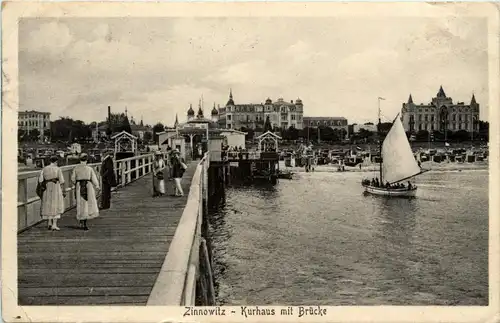 Zinnowitz - Kurhaus mit Brücke -287054