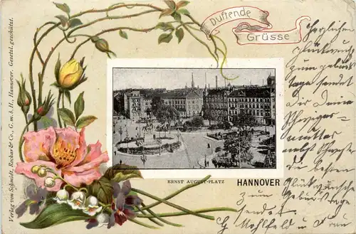 Duftende Grüsse aus Hannover - Litho - Duftkarte -287044