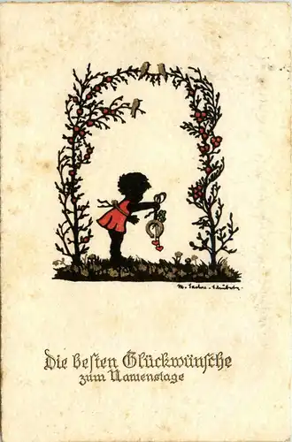 Scherenschnitt - Namenstage -287390