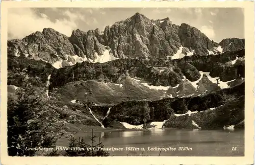 Landsberger Hütte mit Traualpsee -286646