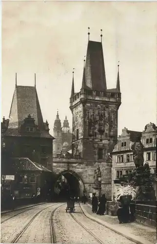 Prag - Kleinseitner Brückentürme -286726