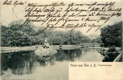 Gruss aus Ulm - Friedrichsausee -287376