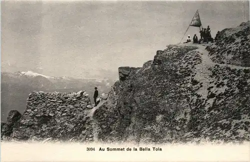 Au Sommet de la Bella Tola -286910