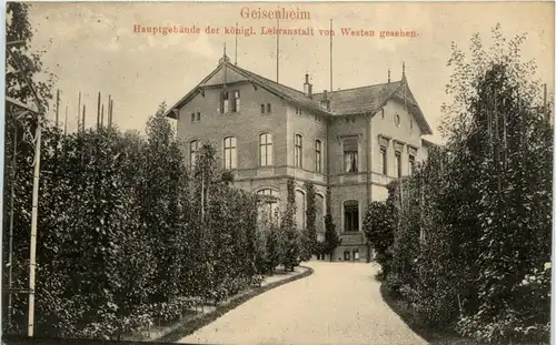 Geisenheim - Hauptgebäude der königl. Lehranstalt -286990