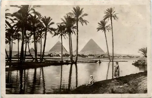 The Pyramids during the Imundation -287758