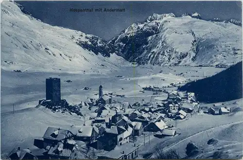 Hospenthal mit Andermatt -286936