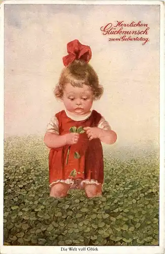 Geburtstag - Klee -237778