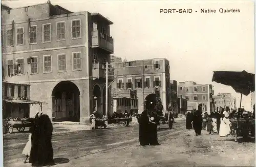 Port Said - Native Quarters -287918
