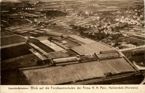 Forstbaumschulen der Firma Pein - Holstenbek - Zeppelin Aufnahme -286948
