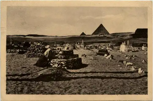Cairo - Cementery near the Pyramids -287754