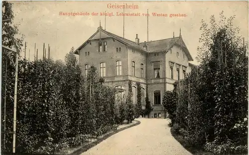 Geisenheim - Hauptgebäude der königl. Lehranstalt -286988
