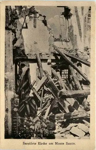 Zerstörte Kirche am Monte Santo -288032