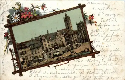 Darmstadt - Marktplatz -287070