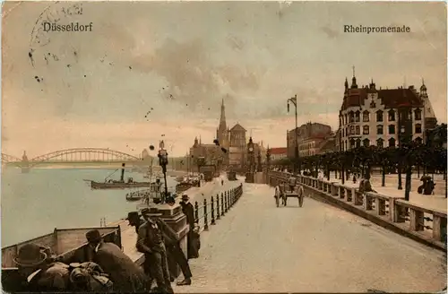 Düsseldorf - Rheinpromenade -286872