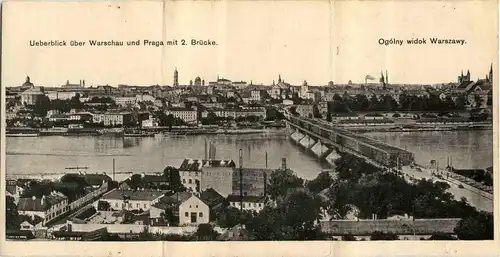 Ogolny widok Warszawy - Klappkarte - Feldpost -288174