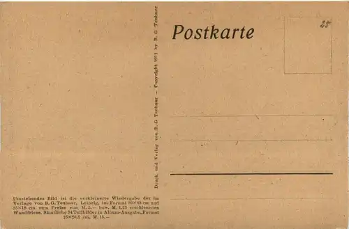 Scherenschnitt - Künstlerkarte Diefenbach -287418