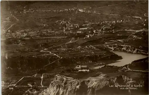 Lac de Geronde et Sierre -286924