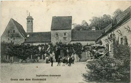 Gruss aus dem Grunewald - Jagdschloss Grunewald -287096
