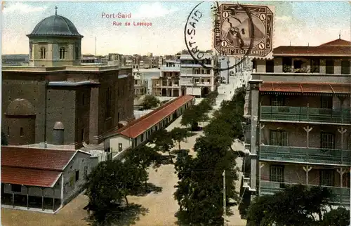 Port Said - Rue de Lesseps -287688