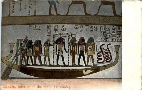 Thebes - Interior of the Tomb Amenhotep -287802