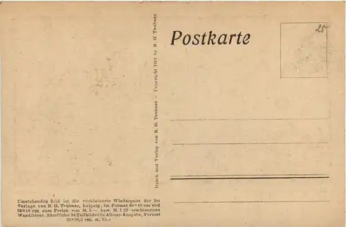 Scherenschnitt - Künstlerkarte Diefenbach -287422