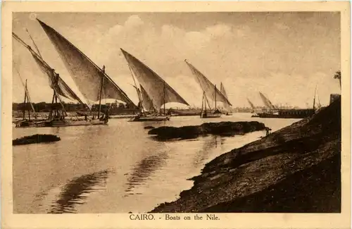 Kairo - Boats on the Nile -287768