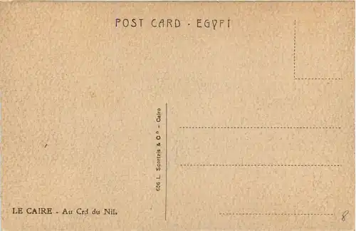 Cairo - On the Cank of the Nile -287848