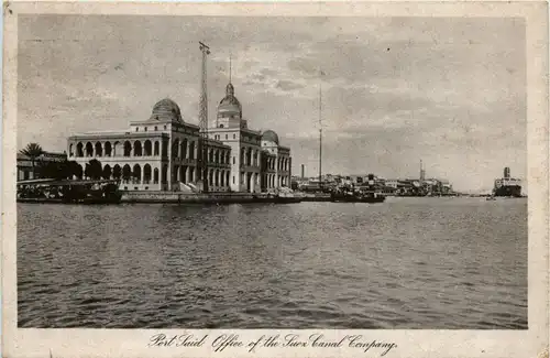 Port Said - Office of the Suez Canal Company -287686