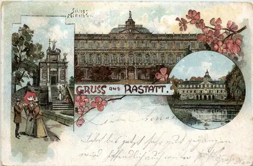 Gruss aus Rastatt - Litho -288566