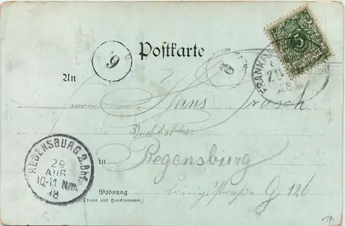 Gruss aus Rastatt - Litho -288566