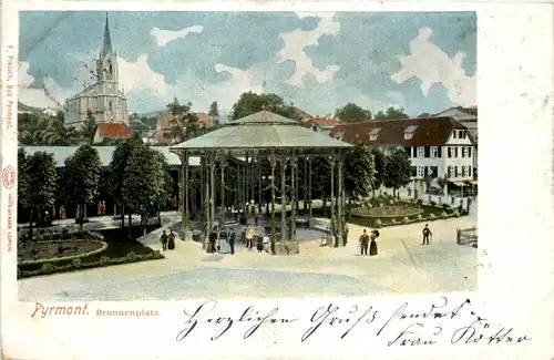 Pyrmont - Brunnenplatz -238934