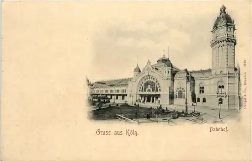 Gruss aus Köln - Bahnhof -286858