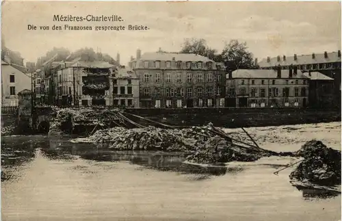 Mezieres-Charleville - gesprengte Brücke -288034