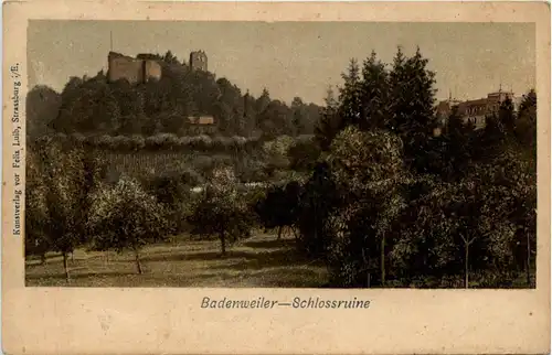 Badenweiler - Schlossruine -288730