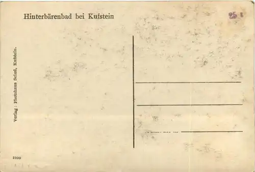 Hinterbärenbad bei Kufstein -288800