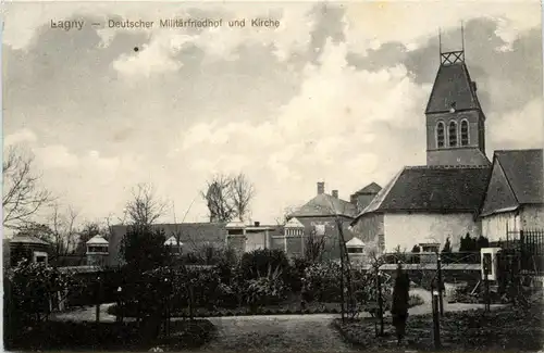 Lagny - Deutscher Militärfriedhof und Kirche -288948