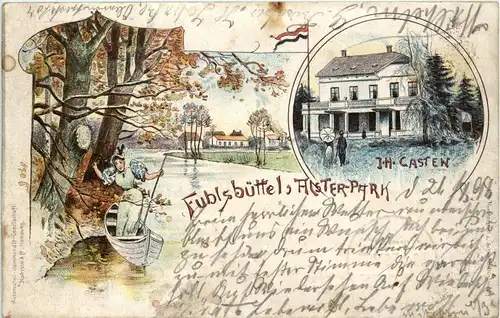 Fuhlsbüttel - Alster Park - Litho -288266