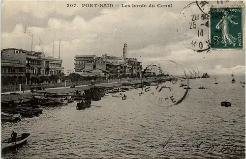 Port Said - Les bords du Canal -287776