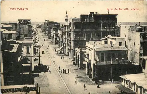 Port Said - Rue de la ville arabe -288344