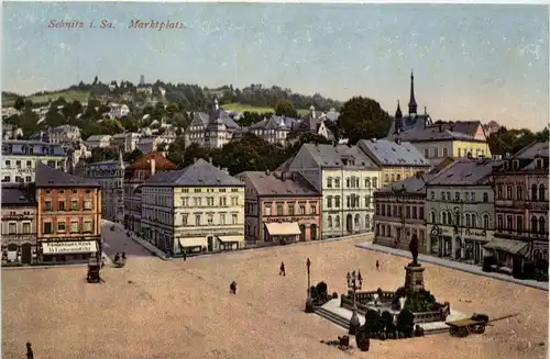 Sebnitz in Sachsen - Marktplatz -288444