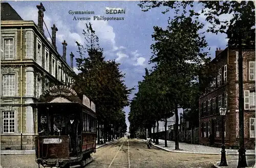 Sedan - Avenue Philippoteaux - Tramway -239354