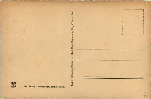 Wiesbaden - Rheinstrasse -288510