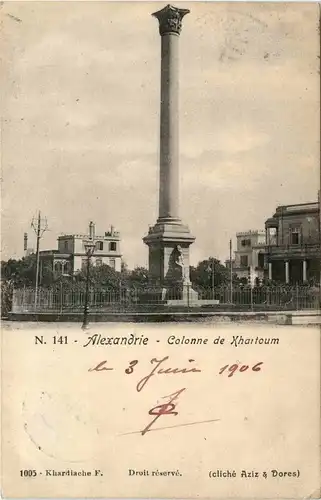 Alexandria - Colonne de Khartoum -288348