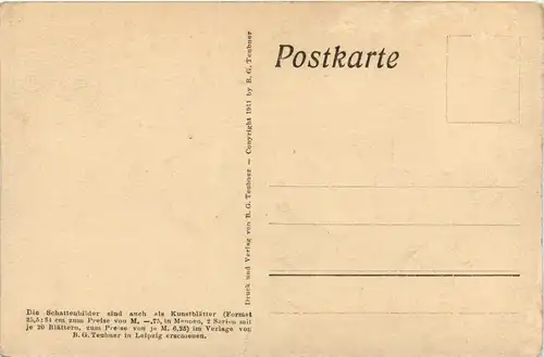 Scherenschnitt - Künstelrkarte Diefenbach -287404