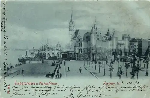 Anvers - Embarcadere et Musee Steen -288768