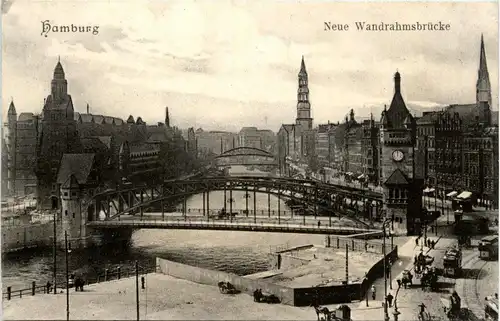 Hamburg - Neue Wandrahmsbrücke -289534