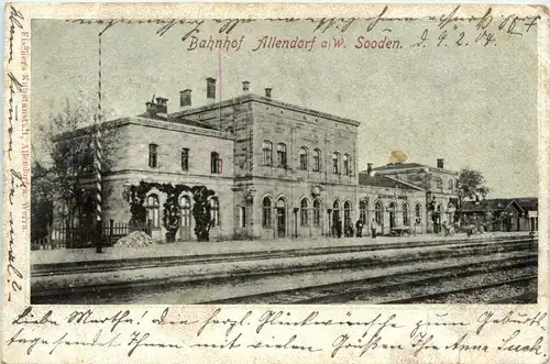 Bahnhof allendorf Sooden -239906