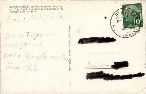 Töpen-Juchhöh - Raststätte Töpen -289590