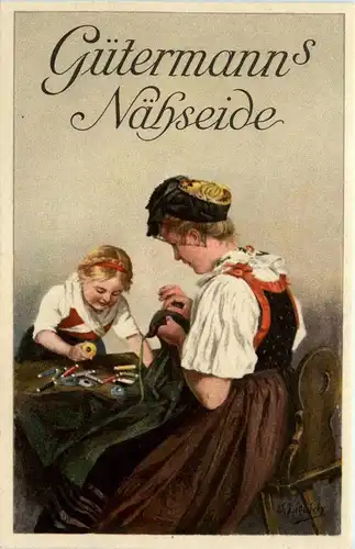 Gütermann Nähseide - Künstlerkarte C- Liebich -289846